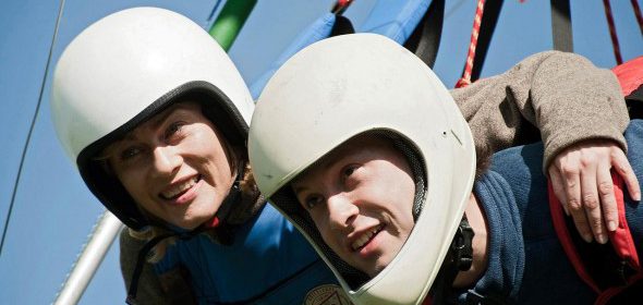 Drachenfliegen im Ersten –